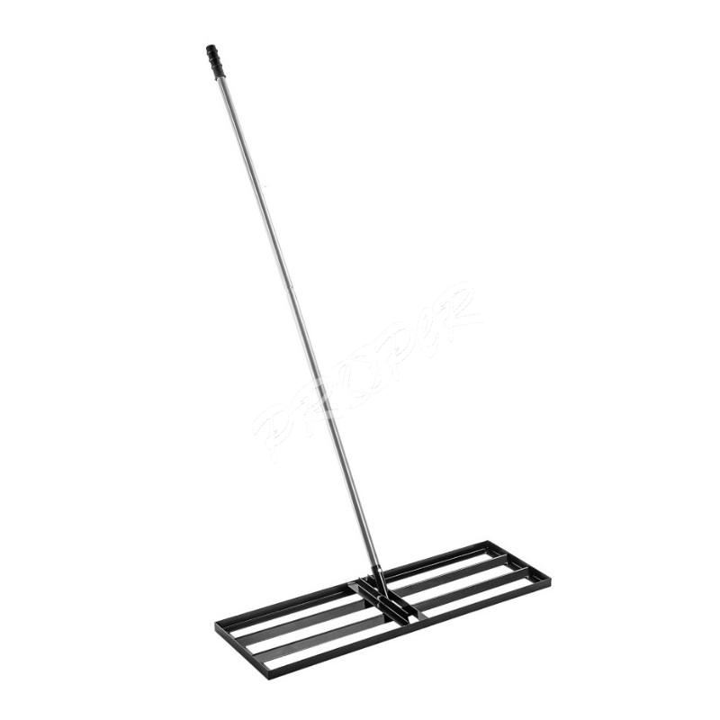 PROPER Hrable vyrovnávacie na trávnik s oceľovou násadou 75