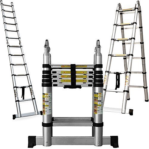 PROPER Rebrík teleskopický 3,2m 5+5 štafle