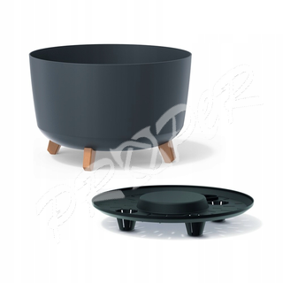 PROPER Kvetináč GRACIA 400 sivý