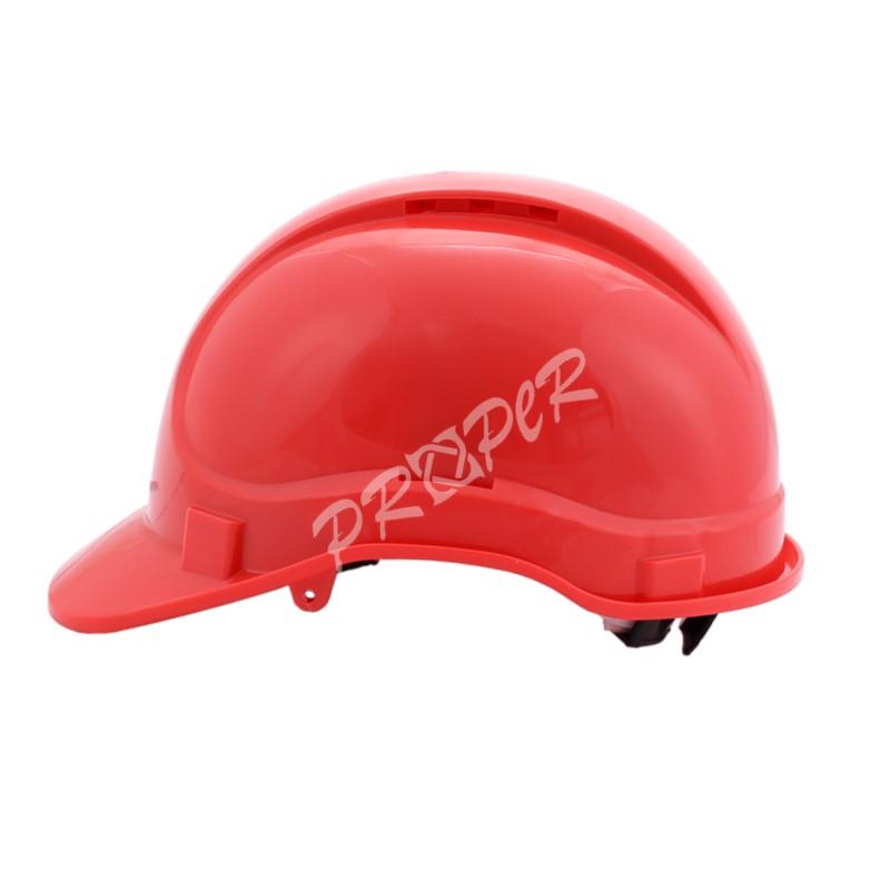 Prilba ochranná bezpečnostná červená