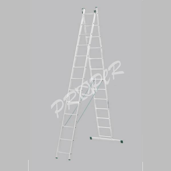 PROPER Rebrík hliníkový 2x13 priečkový PROFI