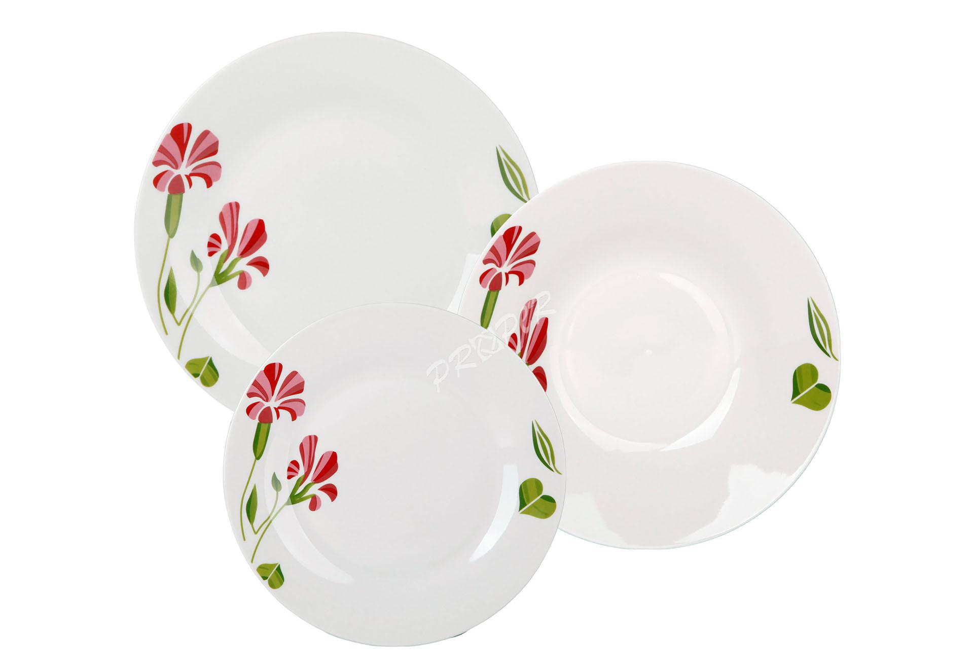 PROPER Tanierová sada porcelánová 18d n75