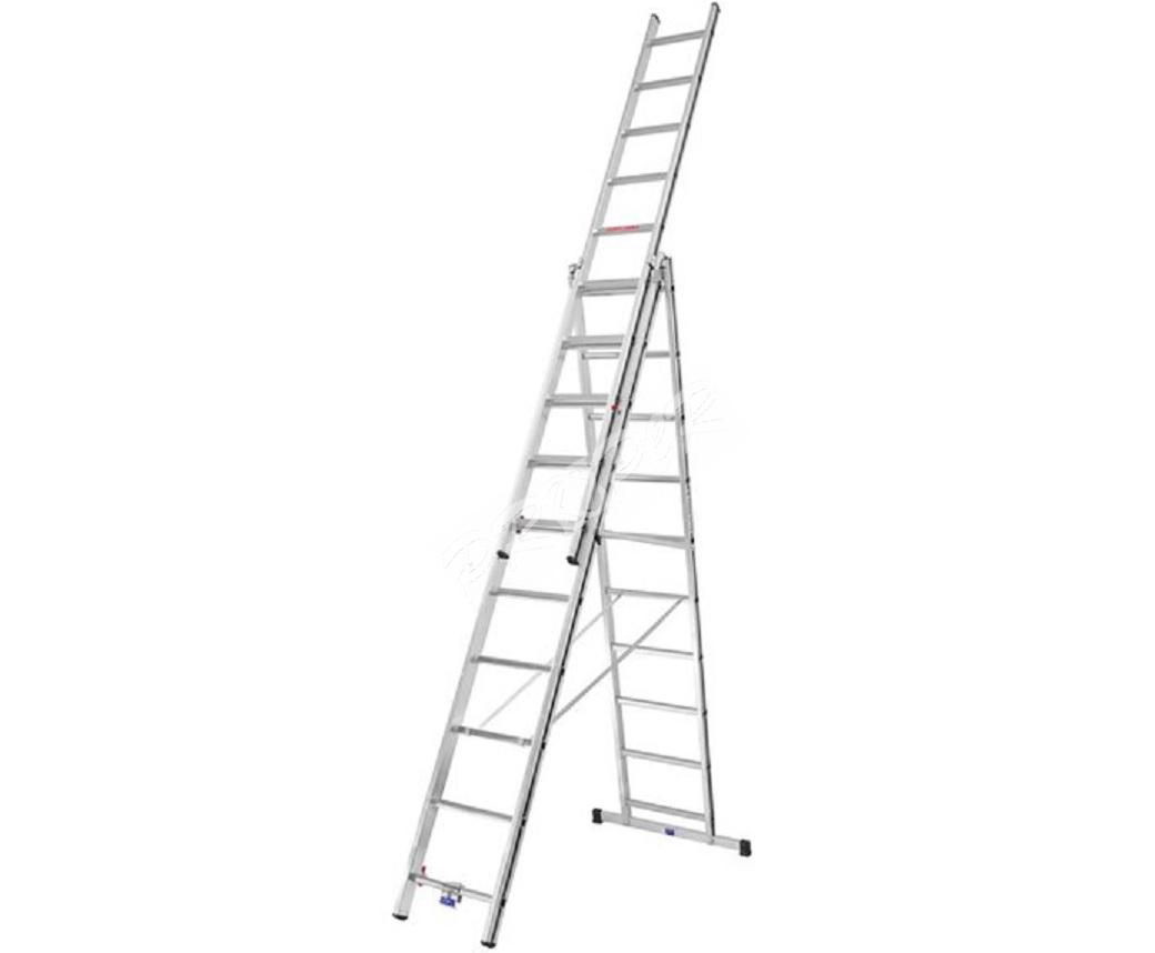 HYMERPro Rebrík 3x10 priečok 7,34 m GERMANY