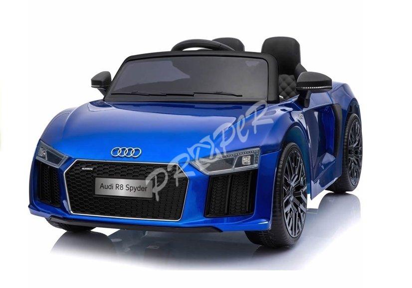 PROPER Akumulátorové autíčko Audi R8 Spyder modré