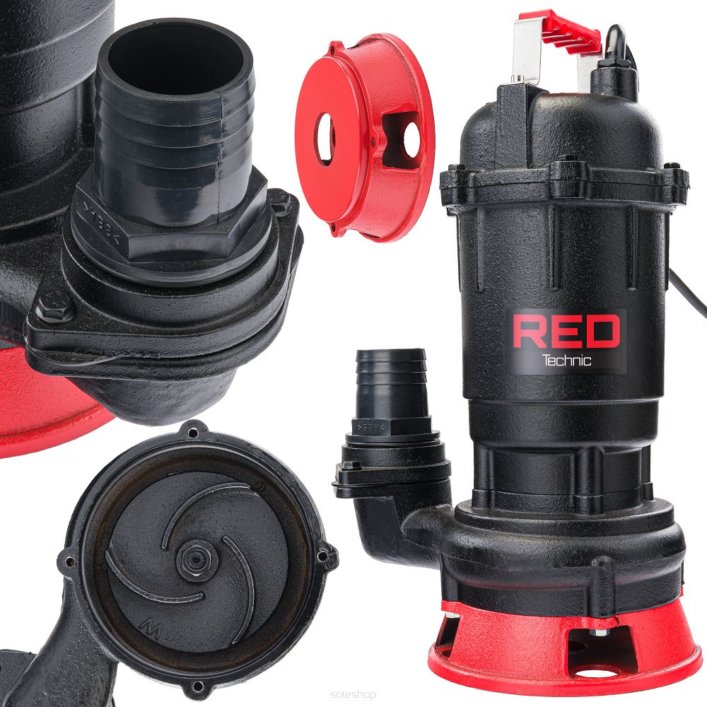 POWERMAT Čerpadlo kalové RTPDSR0071 Red Technic