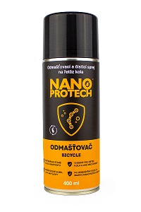 NANOPROTECH Odmasťovací a čistiaci sprej na reťaz bicyklov 400 ml