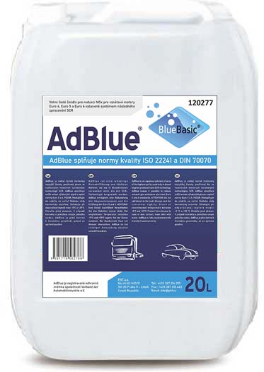 AdBlue kanister 20l plastový