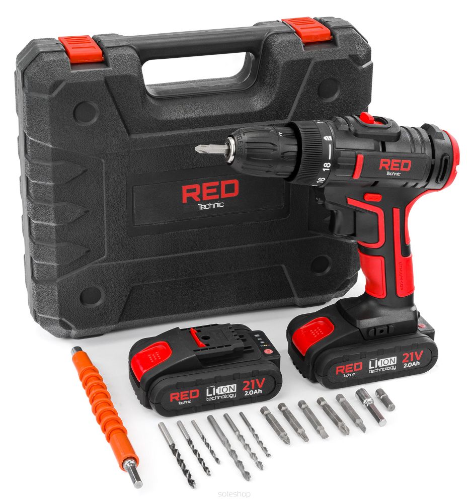 POWERMAT AKU skrutkovač RTWA0075, nárazový, 20V RED TECHNIC