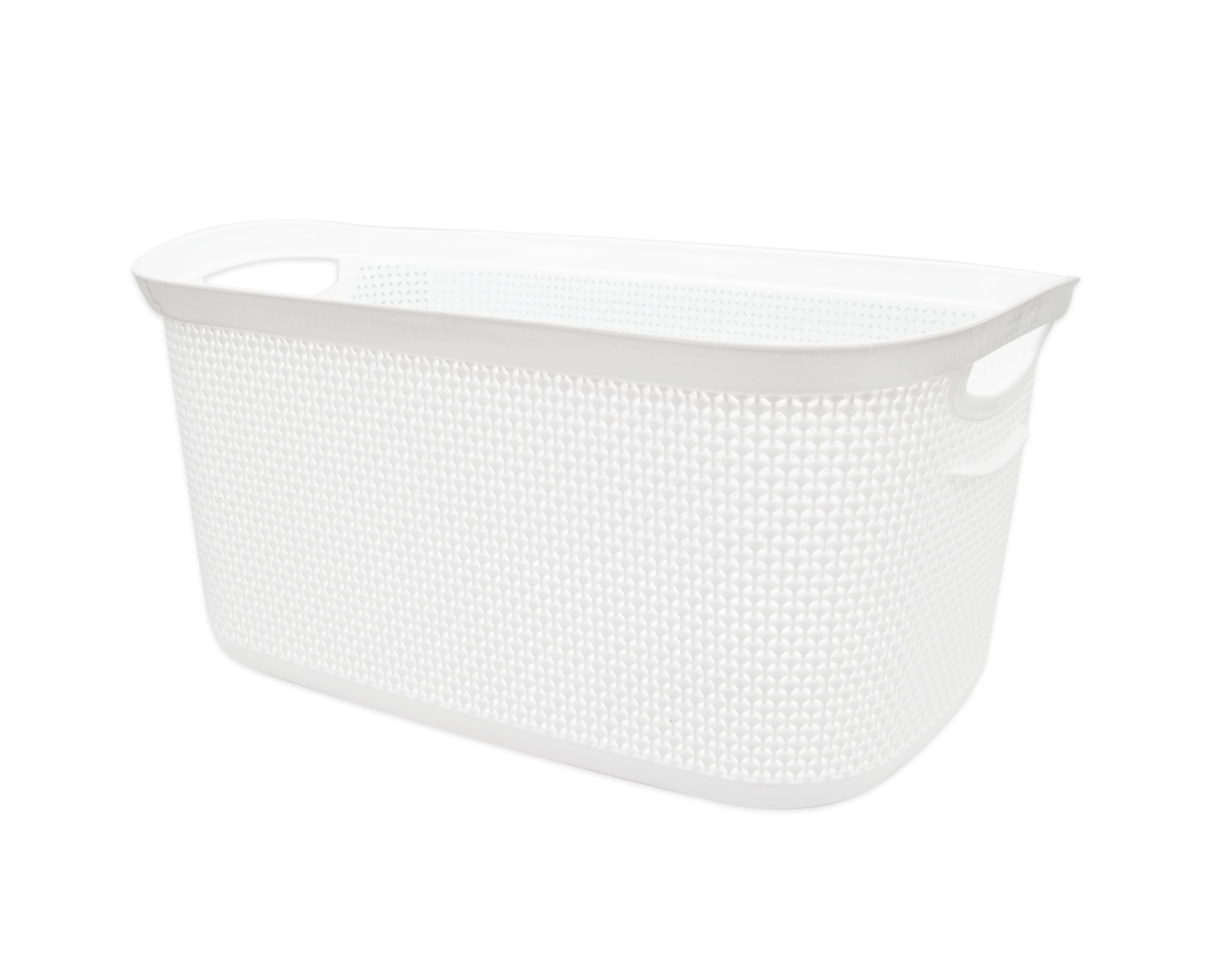 Kôš na čisté prádlo PEARL 29L biely