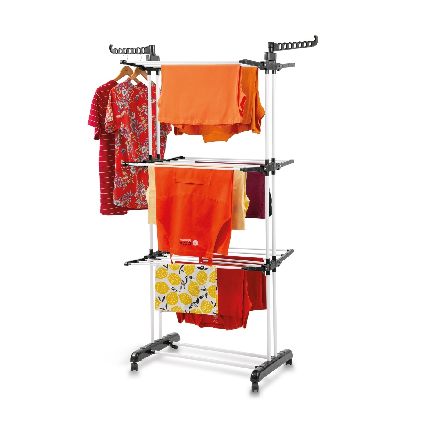 Konighoffer Sušiak na bielizeň 175 x 64 x 75 cm biely