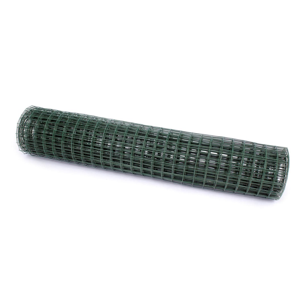 Pletivo PVC/ZN štvorcové 19 mm x 0,9 mm x 1,0 m x 5 m