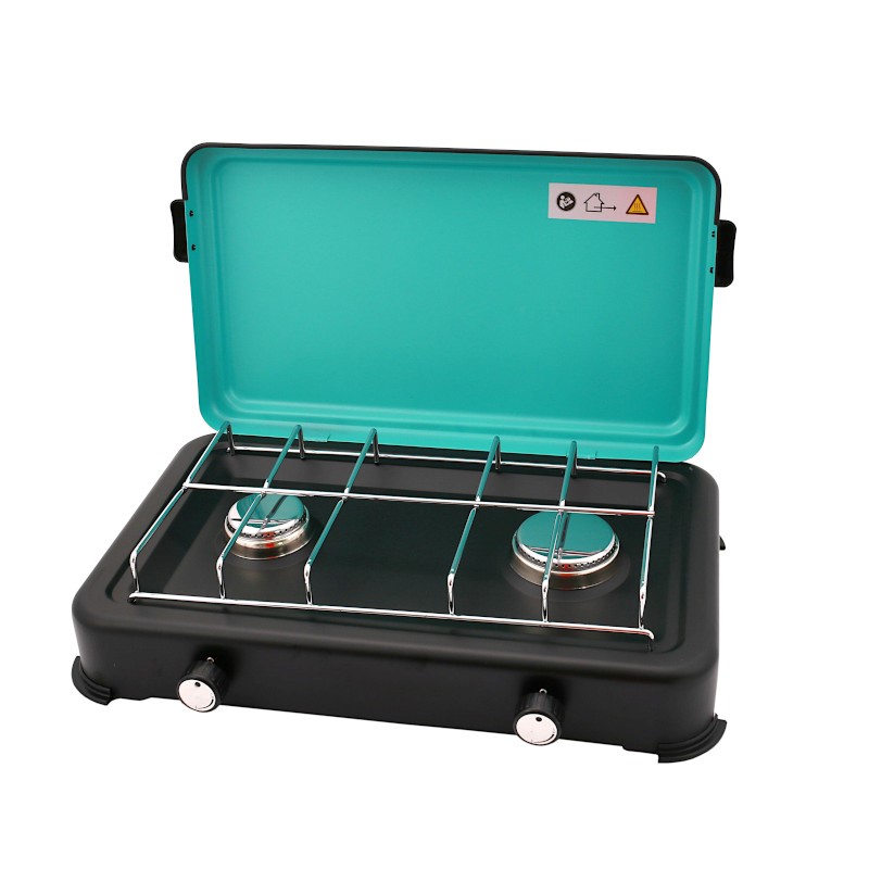 Varič plynový 2-platnička oceľ/smalt