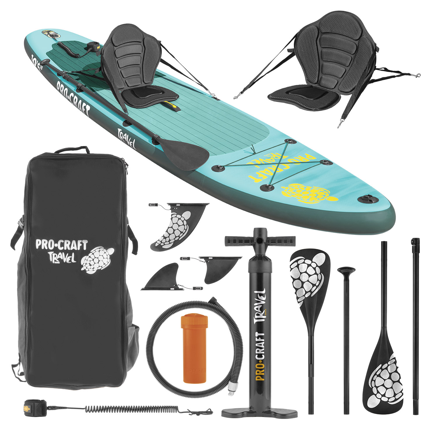 Paddleboard SUP Travel SUP320, 10.6"