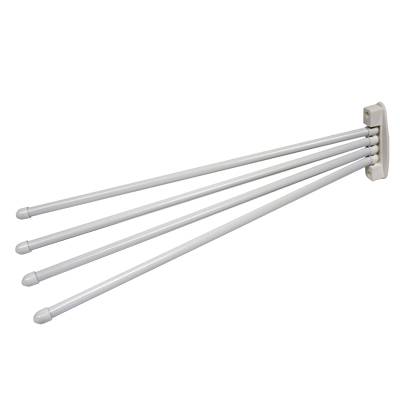 Vešiak na uteráky 4-ramenný biely