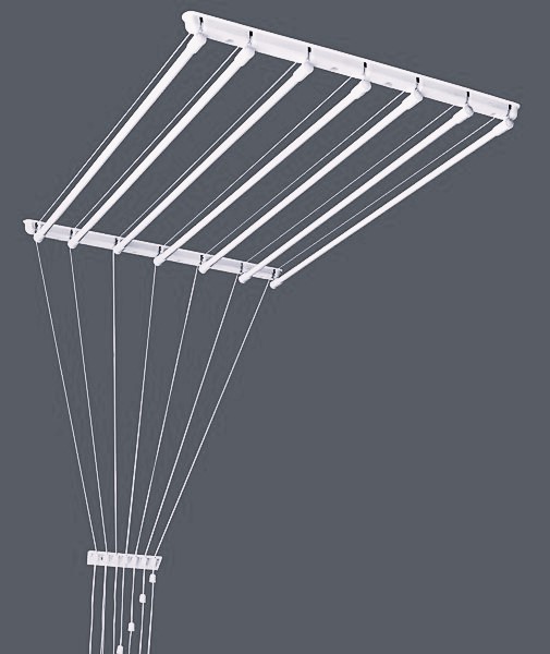 Stropný sušiak PROPER PRO 7 x 130cm 