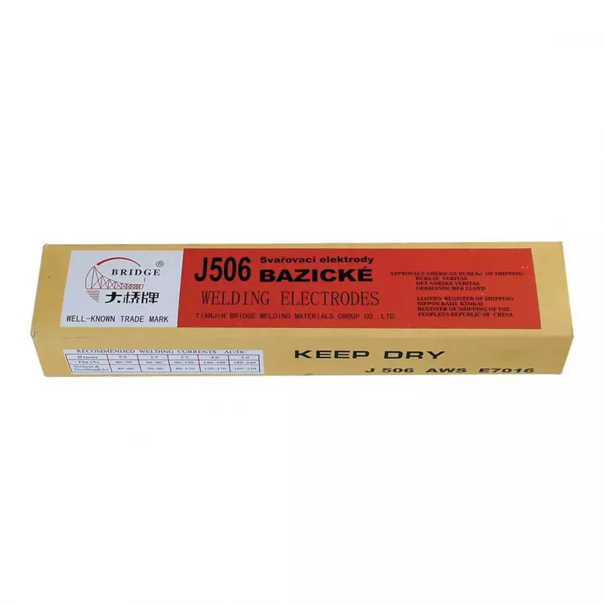 Bázické elektródy J506 / 3,2x350 / 5kg (cena za 5 kg bal)