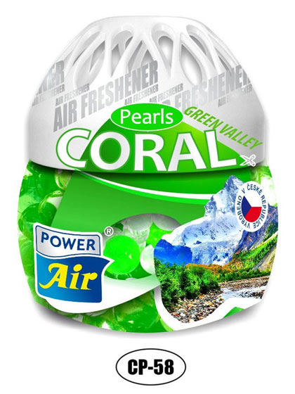 Domáci osviežovač CORAL PEARLS GREEN - 150g