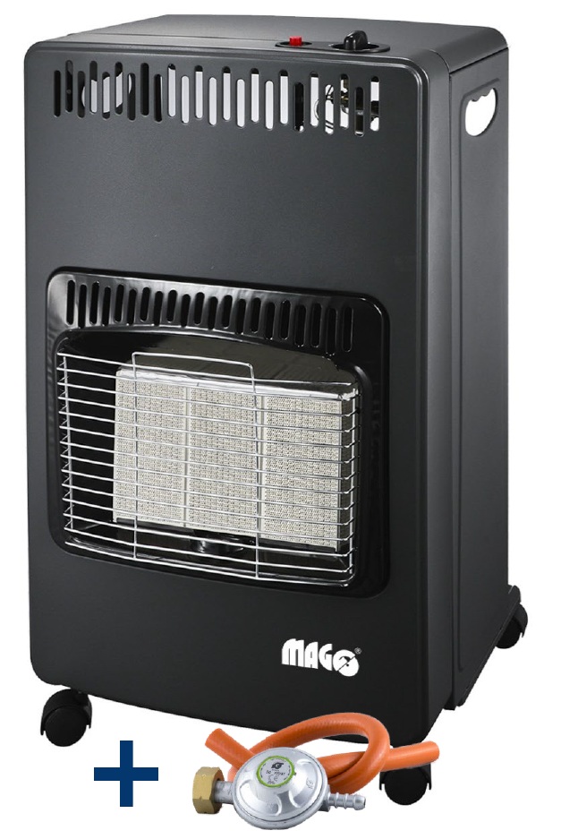 Plynový skladací ohrievač 4,2kW s príslušenstvom