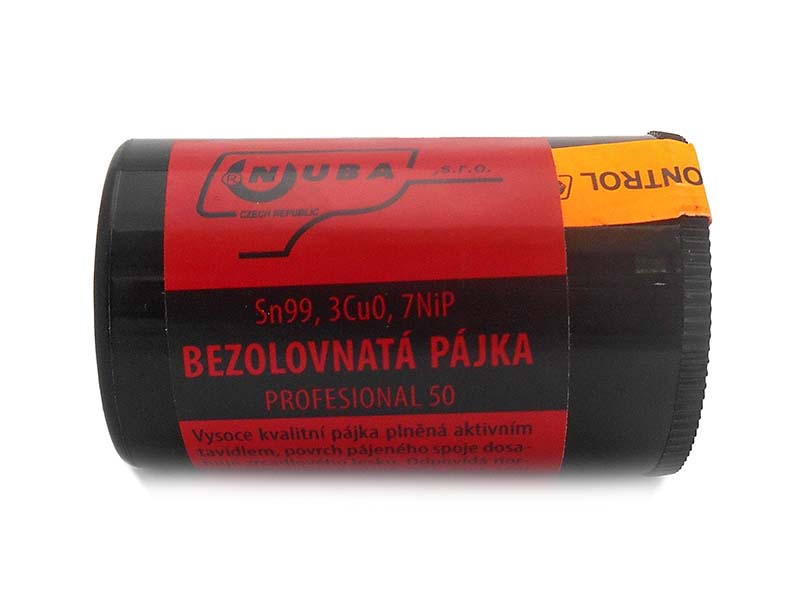 Spájkovací cín Sn 40 Pb - 50g