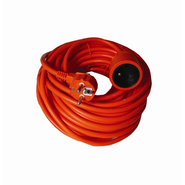 Predlžovací kábel 20m 3x1,5mm2 - oranžový