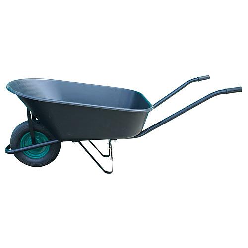 Záhradný plastový fúrik PROtechnik 140 lit, čierny
