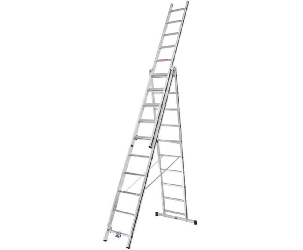 HYMERPro Rebrík 3x10 priečok 7,34 m GERMANY