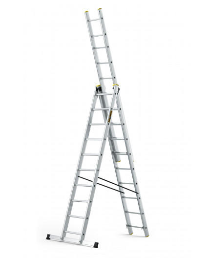 Rebrík PROPER AL 3x10 priečok 6,8m