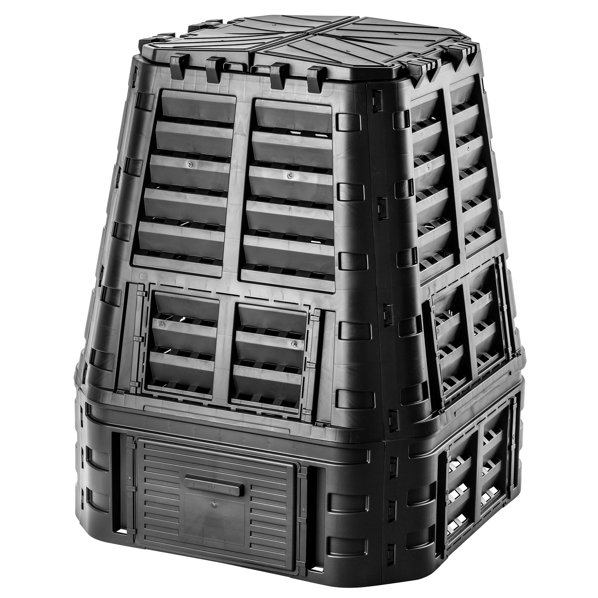 Kompostér 740l čierny POPULAR