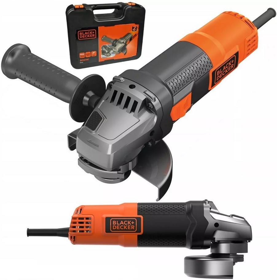 Black+Decker úhlová brúska 900W 125mm BEG220-QS v kufríku