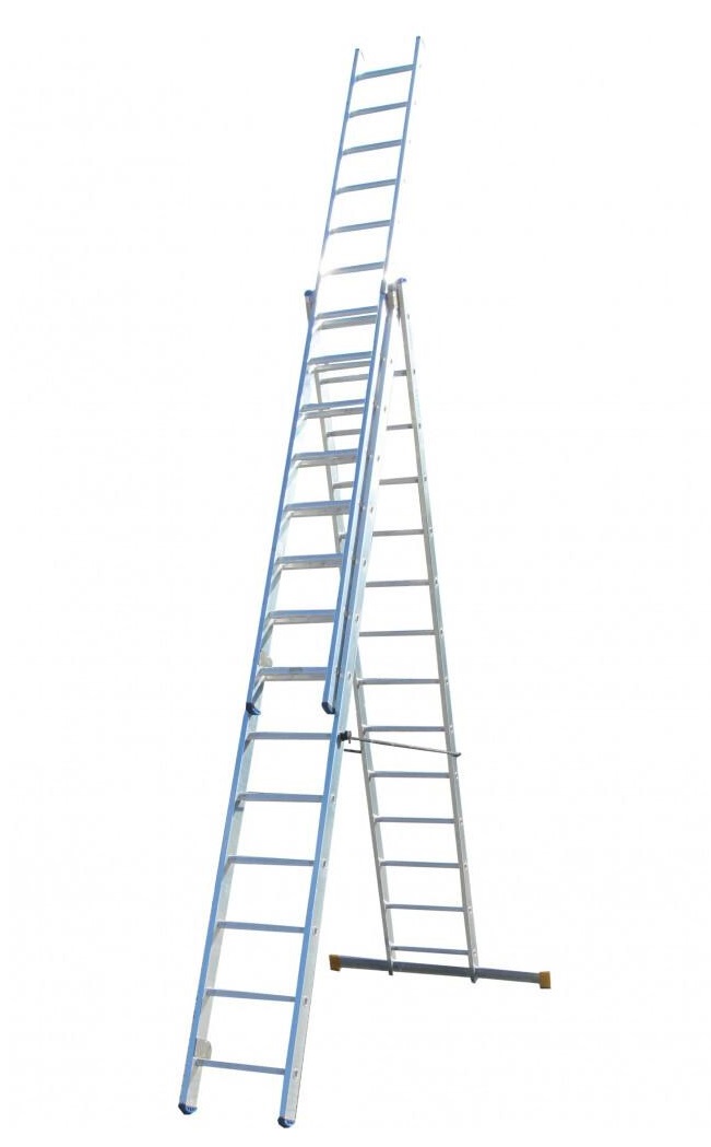 PROPER Hliníkový rebrík 3x14 PROFI 9,7m