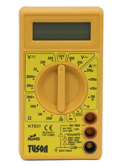 TUSON Multimeter digitálny KT831 (DIGITáLNY MULTIMETER KT831 BASIC)