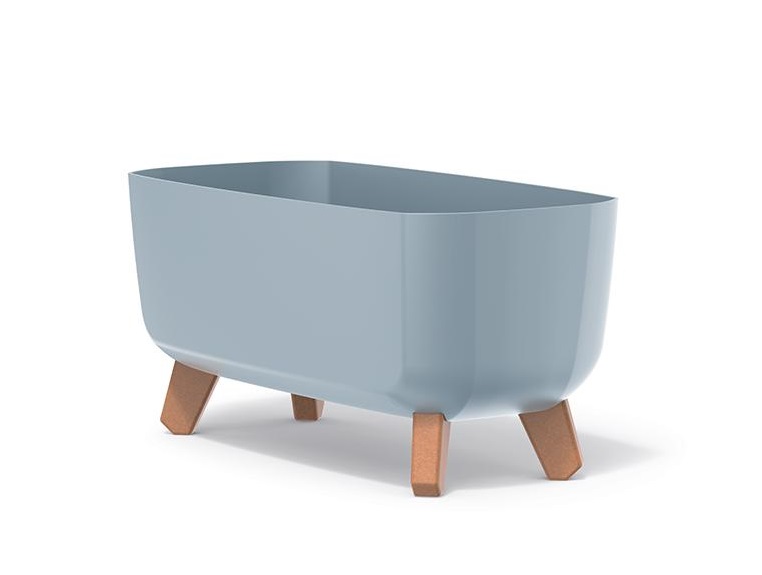 PROPER Truhlík GRACIA CASE 400 sivý (PROSPERPLAST KVETINáč GRACIA CASE 39 CM šEDá)