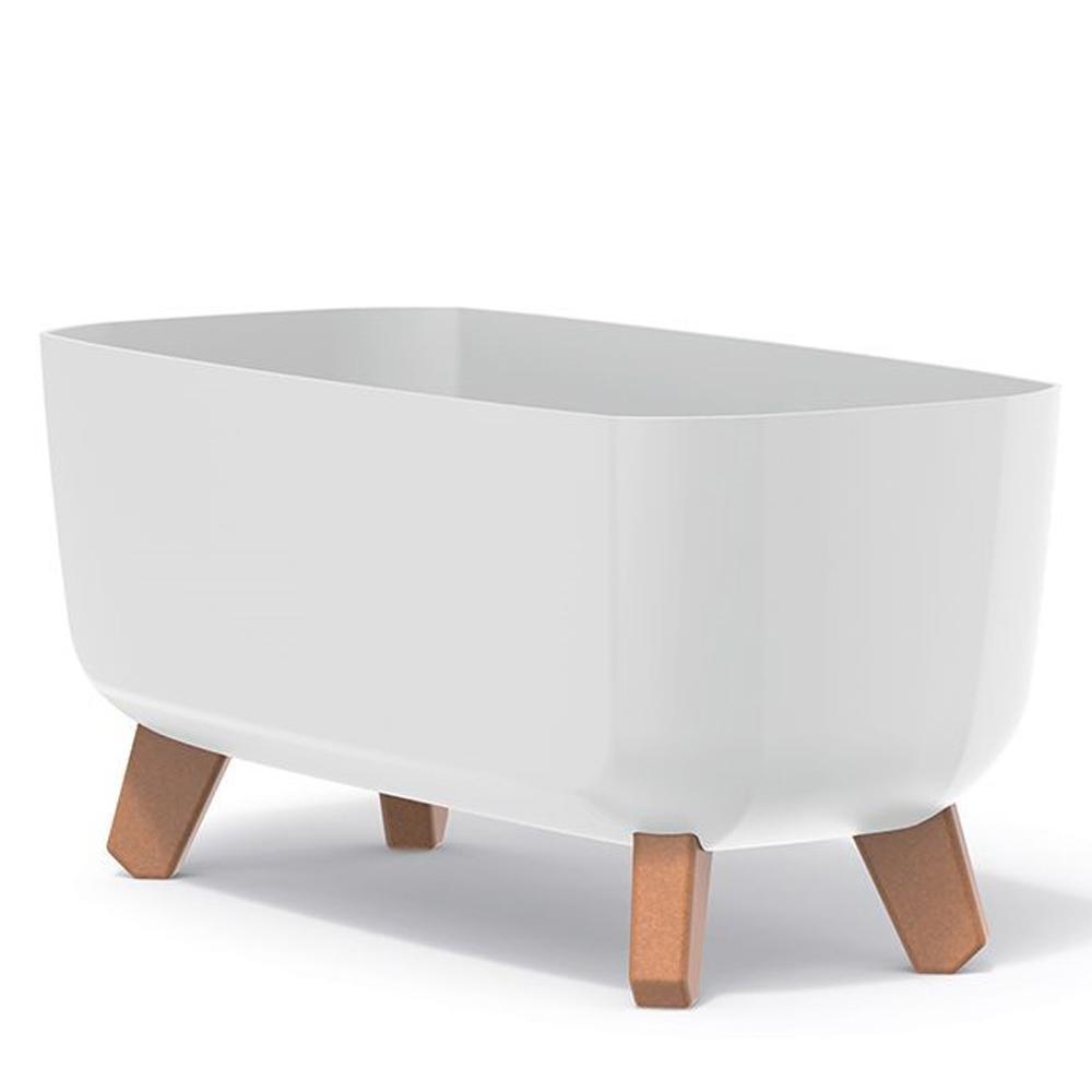 PROPER Truhlík GRACIA CASE 600 biely (PROSPERPLAST KVETINáč GRACIA CASE 58 CM BIELA)