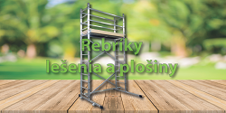 Hliníkové pojazdné lešenie