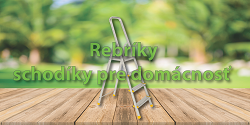 Skladacie schodíky do domácnosti